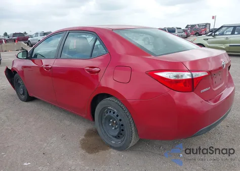 2015 Toyota Corolla Le from USA, damaged, VIN 5YFBURHE8FP300496